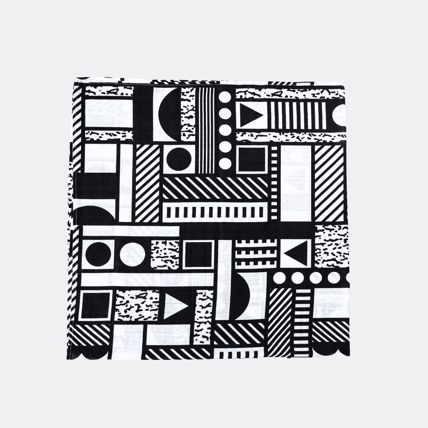 Etta Loves x Walala Studio 'Mono' Muslin - for newborn to 4 month old babies - add to your gift box at Out of the Box Gifts