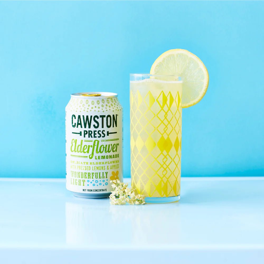 Cawston Press Sparkling Elderflower Lemonade - add to your gift box at Out of the Box Gifts