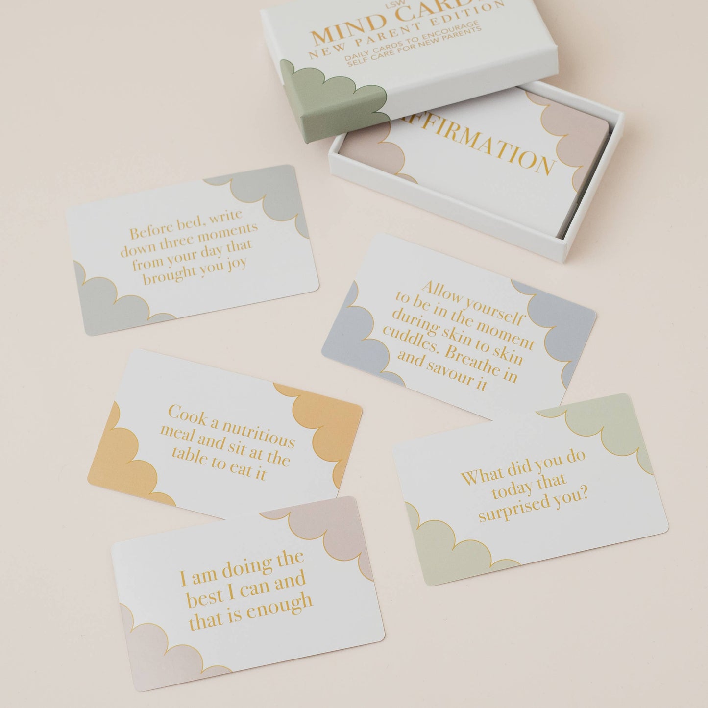 Mind Cards: New Parent Edition | Self care for Mum & Dad