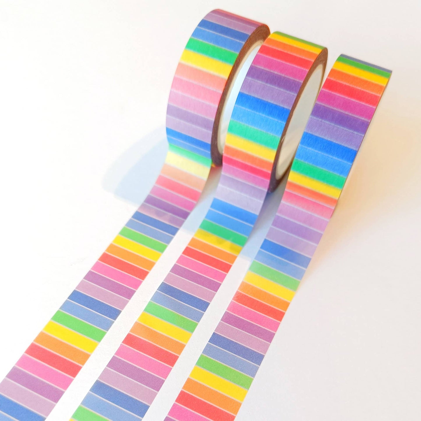 Bright Rainbow Washi Tape - add to your gift box at Out of the Box Gifts