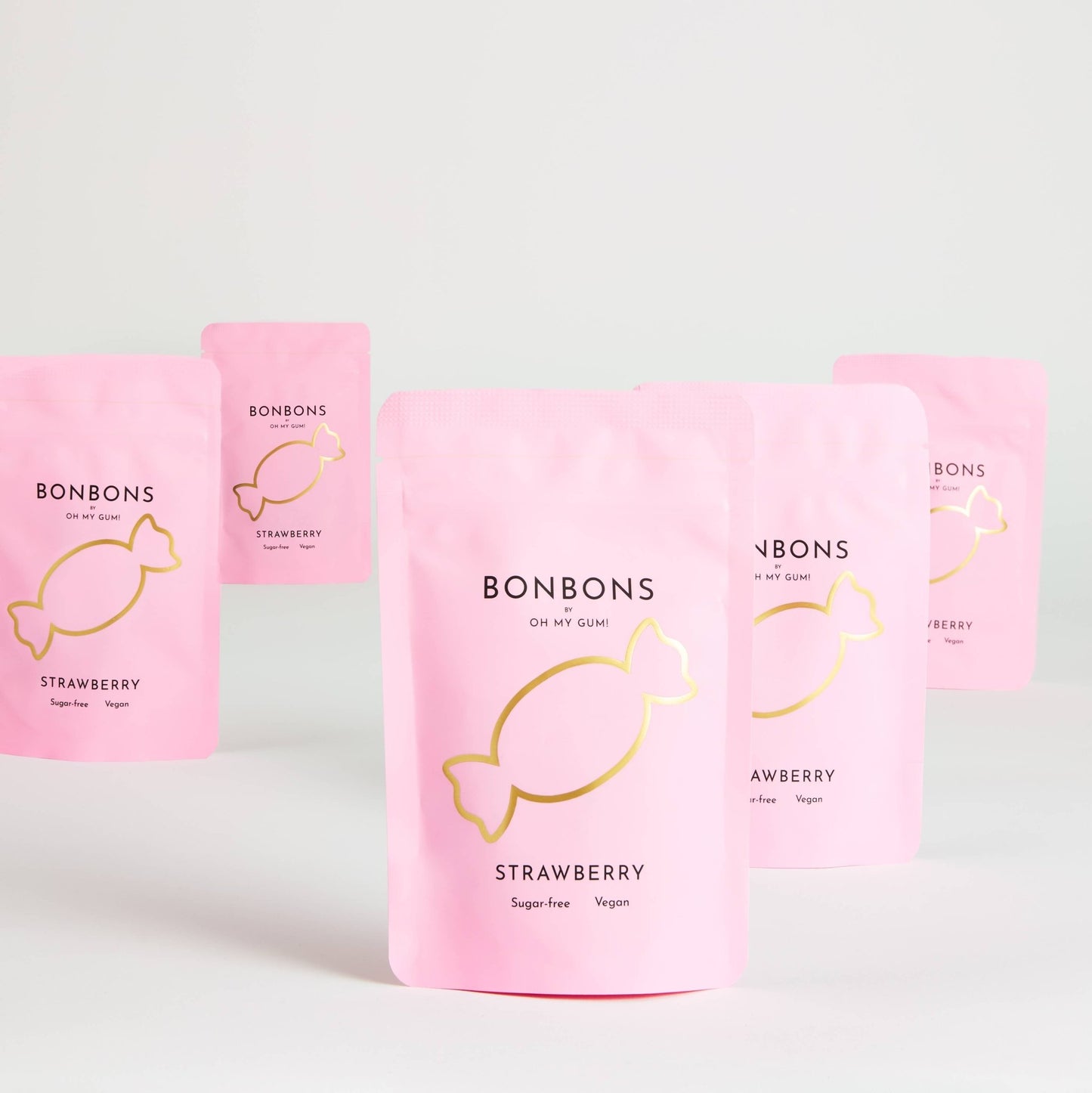 Strawberry Bonbons by OH MY GUM! - add to your gift box at Out of the Box Gifts