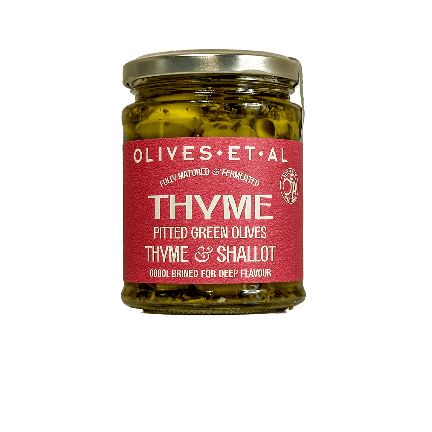 Thyme, Shallot & Lemon Pitted Green Olives - add to your gift box at Out of the Box Gifts