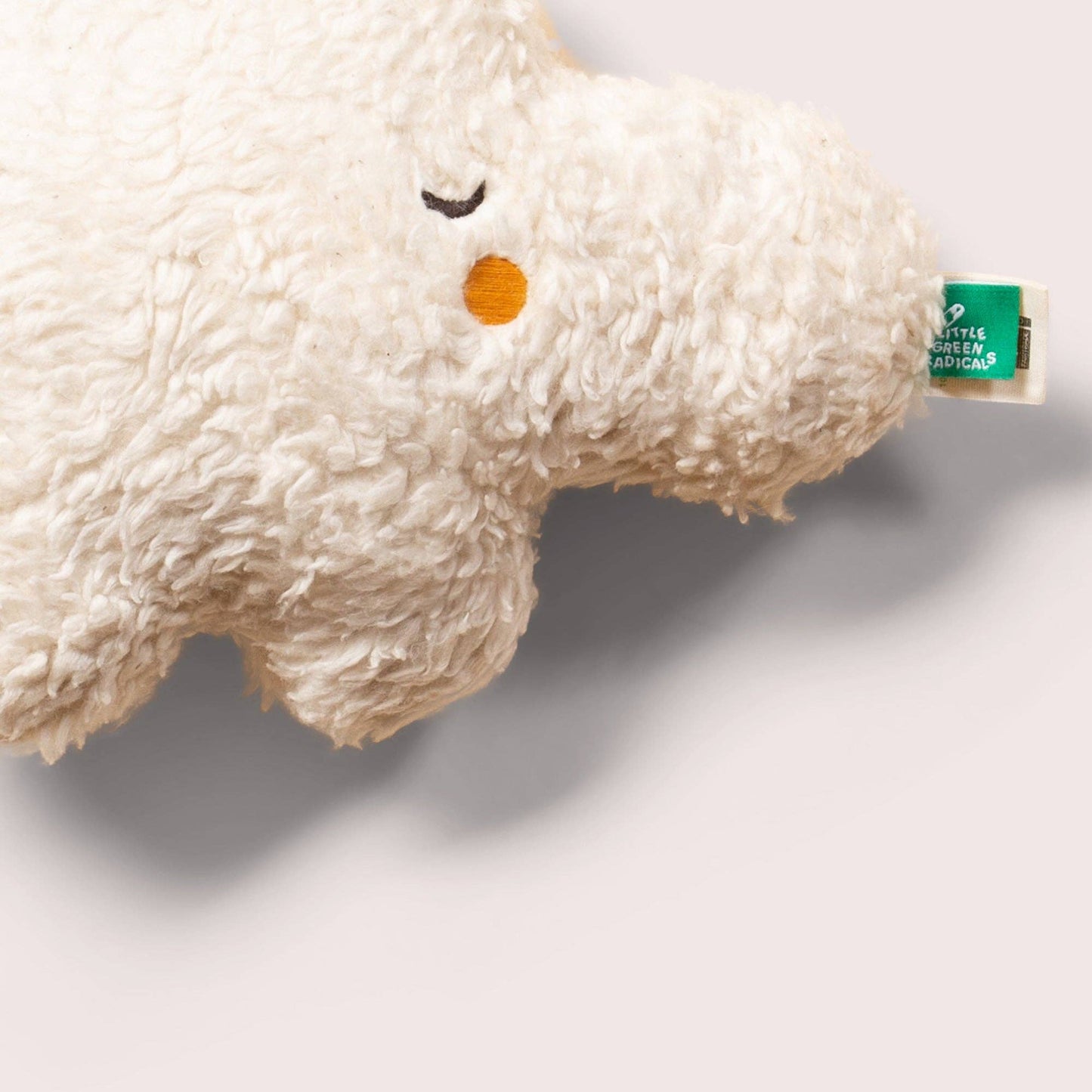 Fluffy Cloud Organic Soft Toy by Little Green Radicals - add to your gift box at Out of the Box Gifts