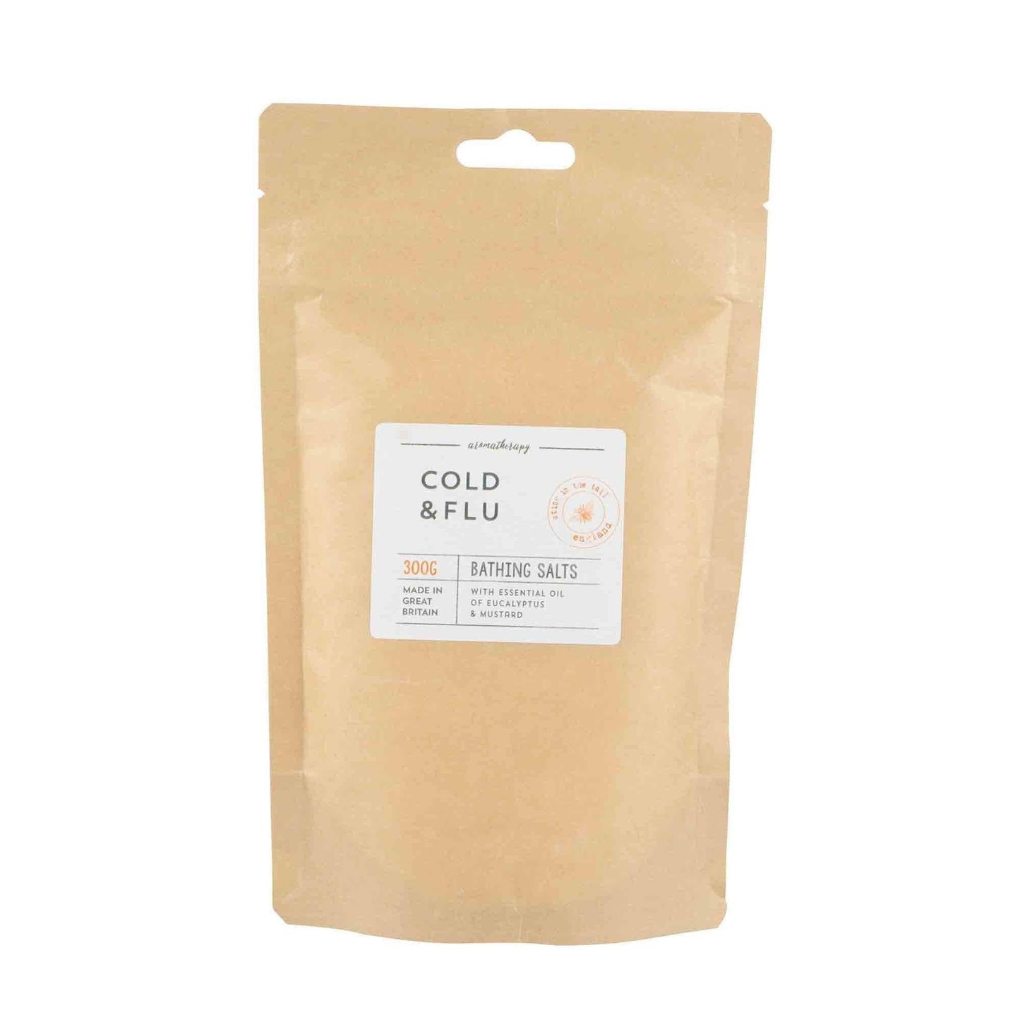 Aromatherapy Colds and Flu Bath Salts - Get Well Soon Gift - add to your gift box at Out of the Box Gifts