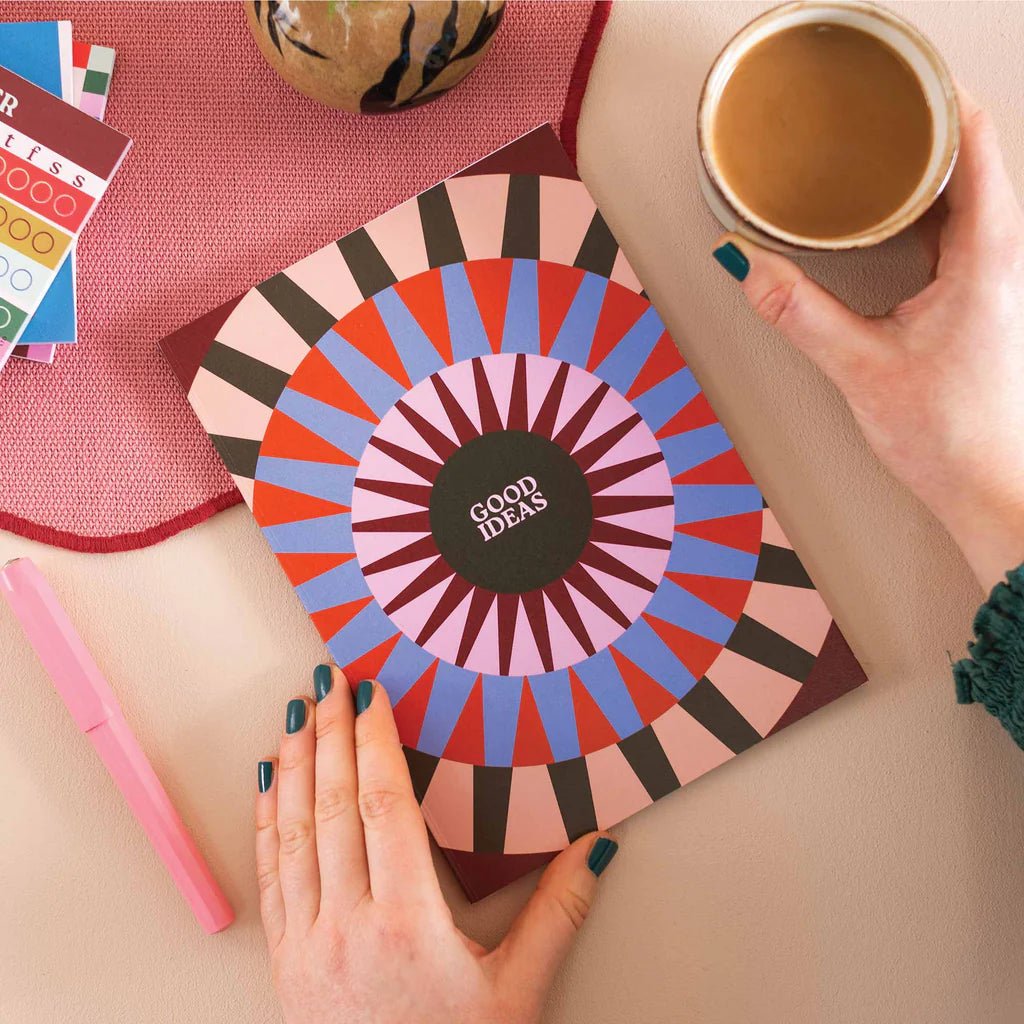 Good Ideas Boho Burst A5 Notebook - add to your gift box at Out of the Box Gifts