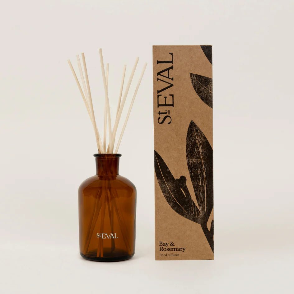St Eval Bay & Rosemary Reed Diffuser - add to your gift box at Out of the Box Gifts