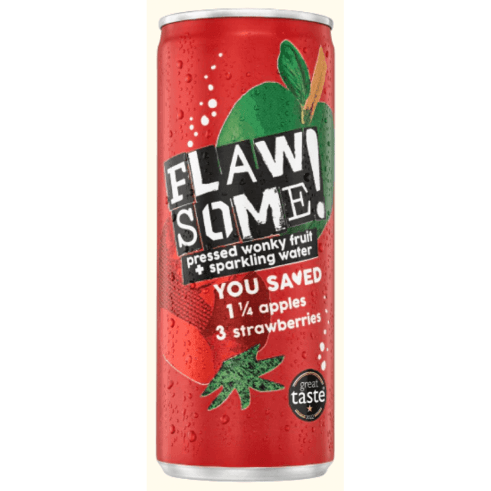 Flawsome! Apple & Strawberry Juice - add to your gift box at Out of the Box Gifts