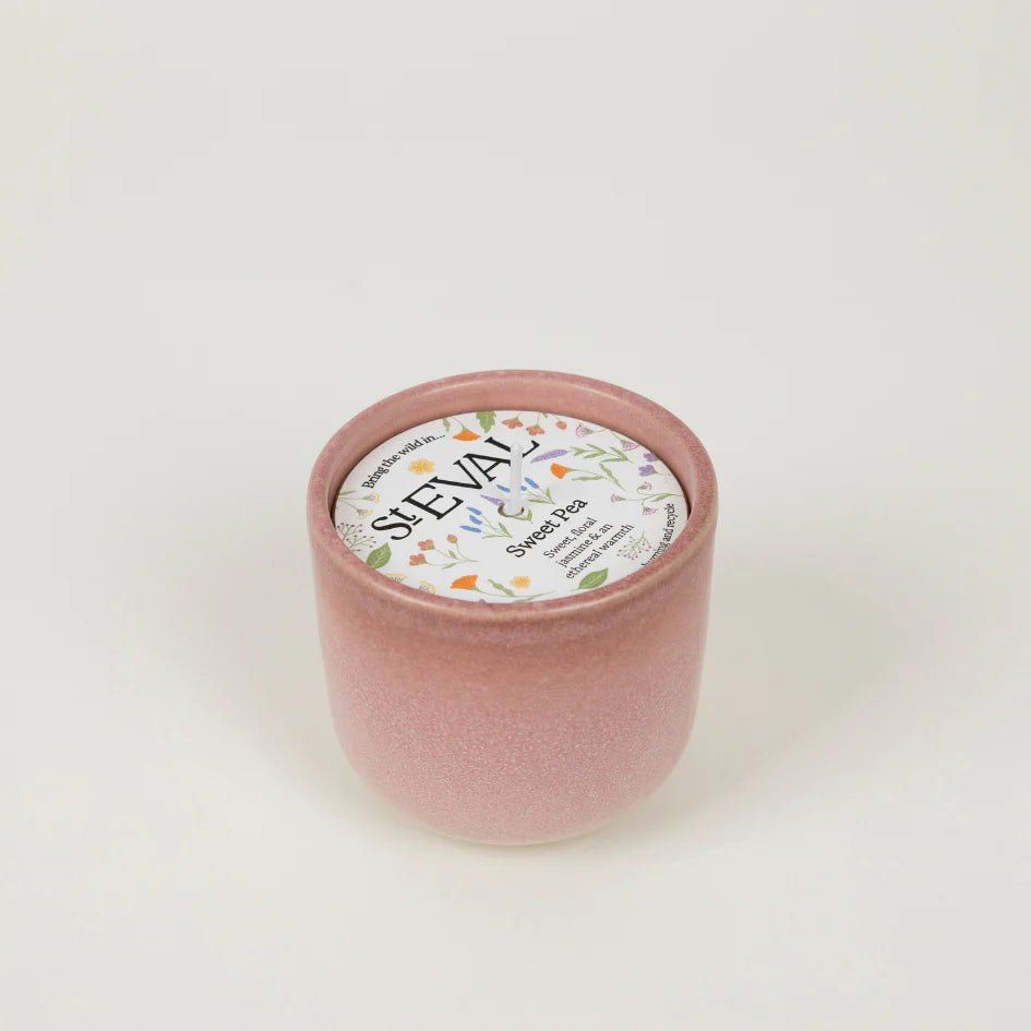 St Eval Sweet Pea Garden Path Candle - add to your gift box at Out of the Box Gifts