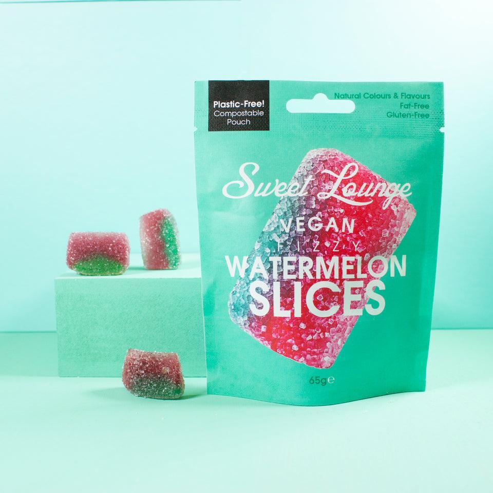 Fizzy Watermelon Sweets - add to your gift box at Out of the Box Gifts