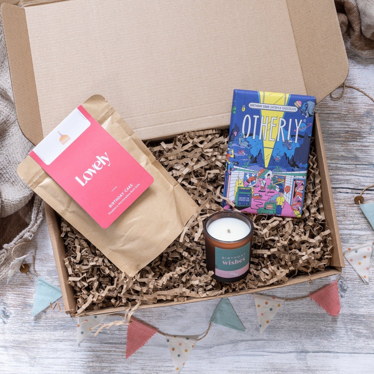 Birthday Wishes Gift Box - add to your gift box at Out of the Box Gifts