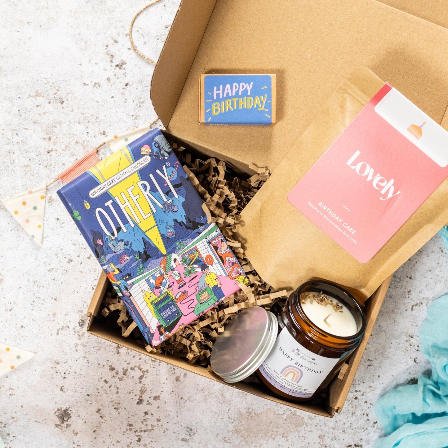 Big Birthday Gift Box - add to your gift box at Out of the Box Gifts