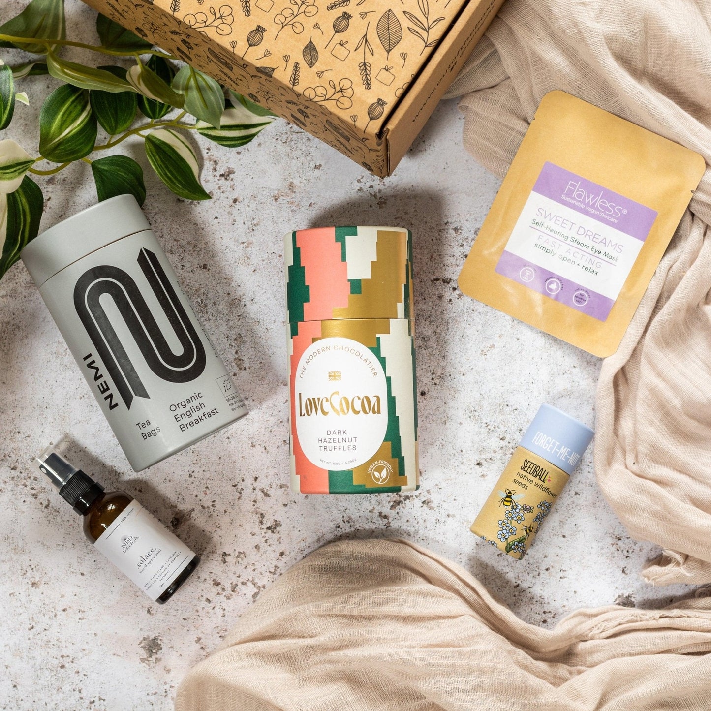 Bereavement Care Package - add to your gift box at Out of the Box Gifts