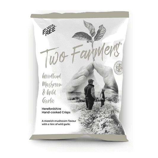 Woodland Mushroom and Wild Garlic Crisps - add to your gift box at Out of the Box Gifts