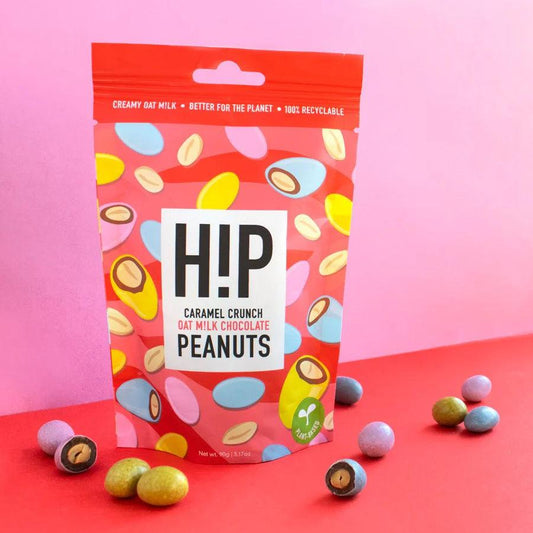 HIP Caramel Crunch Chocolate Peanuts - add to your gift box at Out of the Box Gifts
