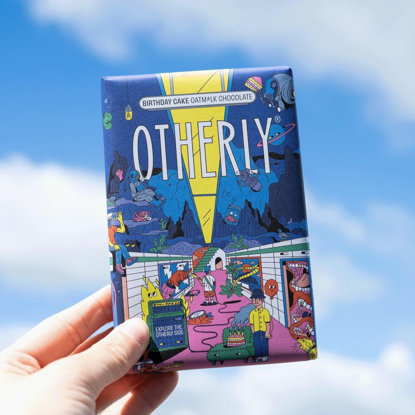 Otherly Birthday Cake Chocolate 130g - add to your gift box at Out of the Box Gifts