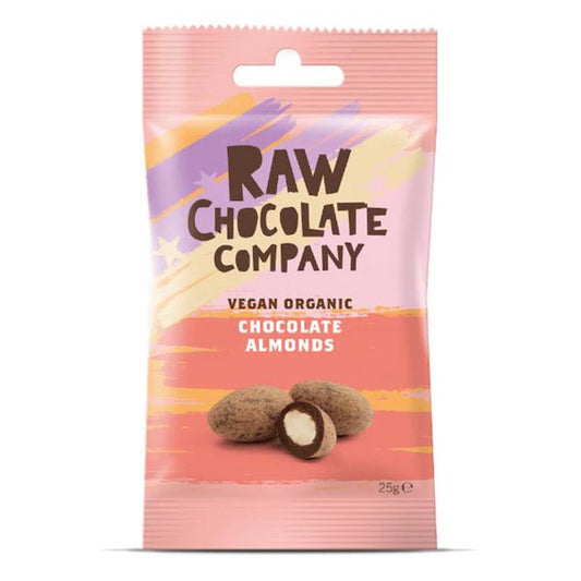Chocolate Almonds Snack Pack 25g. Buy at Out of the Box Gifts
