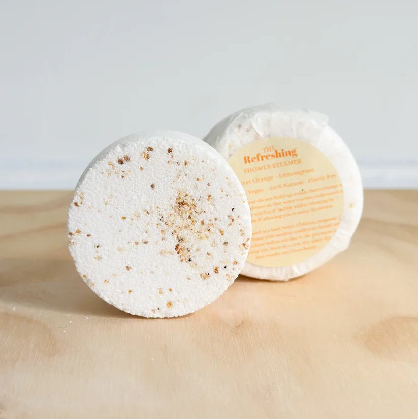 Refreshing Shower Steamer - add to your gift box at Out of the Box Gifts