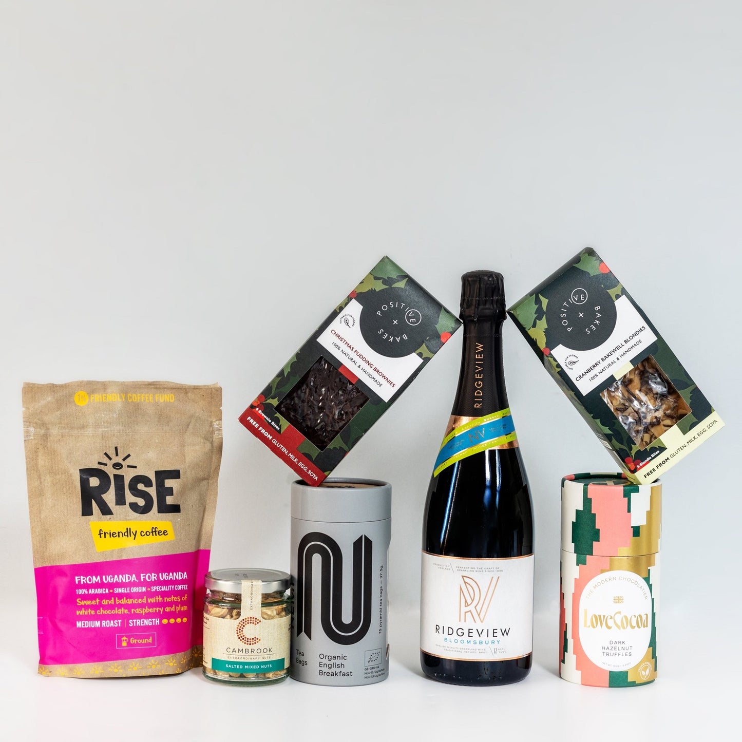 Merry Festive Afternoon Tea (Preorder for December delivery) - add to your gift box at Out of the Box Gifts