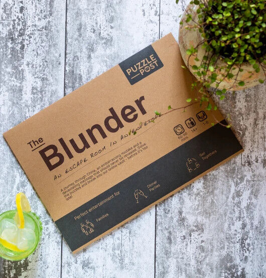 The Blunder - Escape Room Game Buy at Out of the Box Gifts