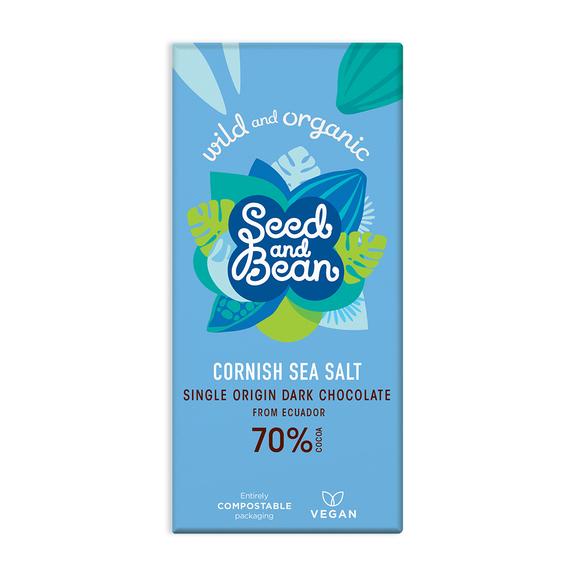 Cornish Seasalt vegan chocolate Buy at Out of the Box Gifts