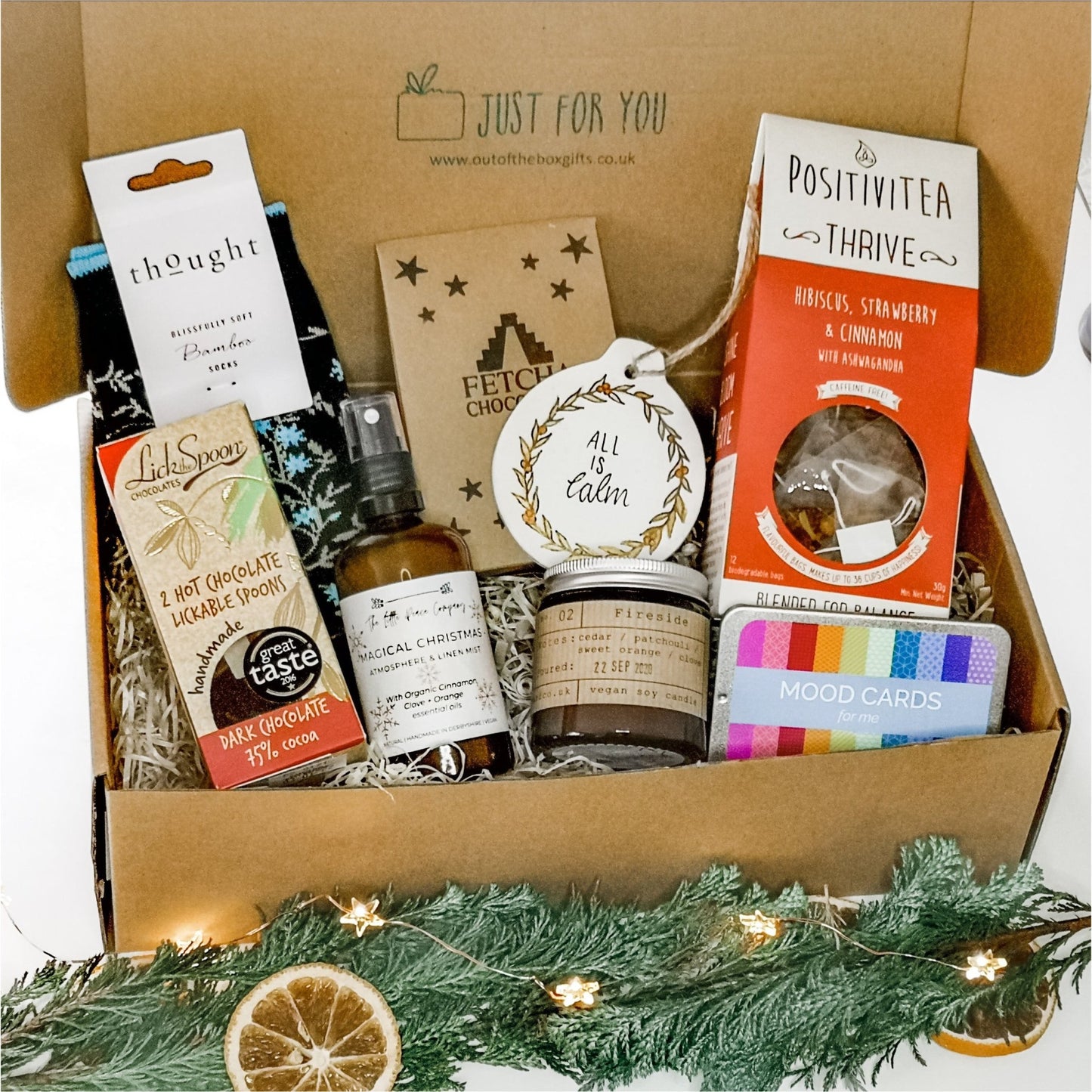 Build Your Own Christmas Gift Box - add to your gift box at Out of the Box Gifts