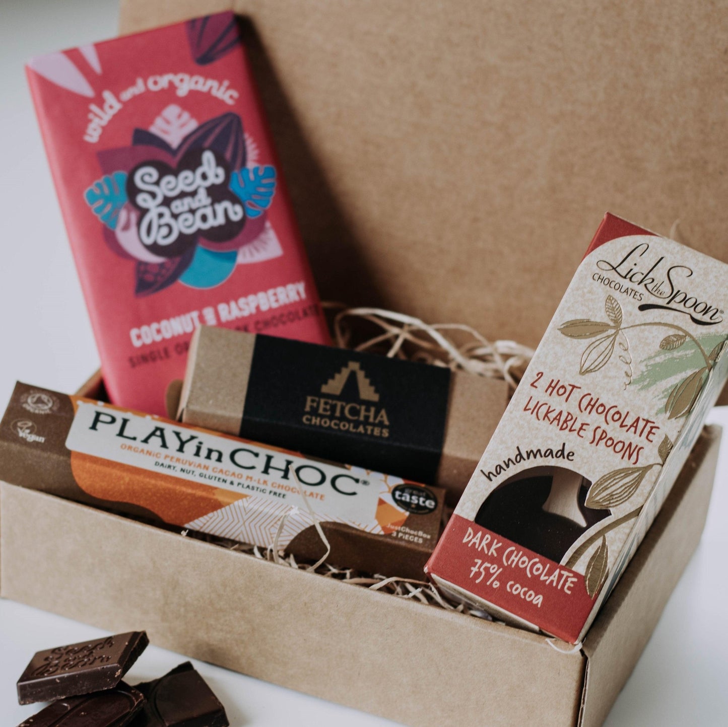 Build Your Own Vegan Chocolate Gift Box - add to your gift box at Out of the Box Gifts