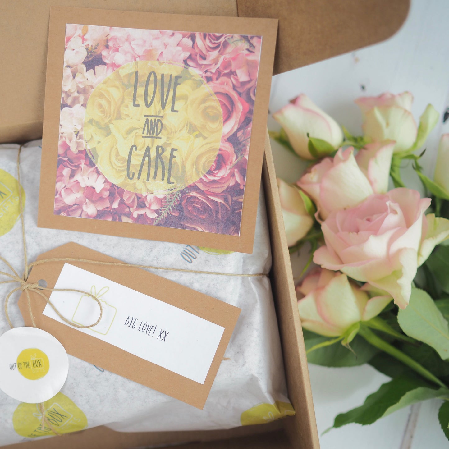 The Love & Care Gift Box buy at Out of the Box Gifts