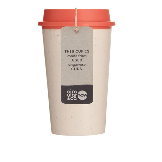 Sustainable Travel Cup - Coral Lid Buy at Out of the Box Gifts