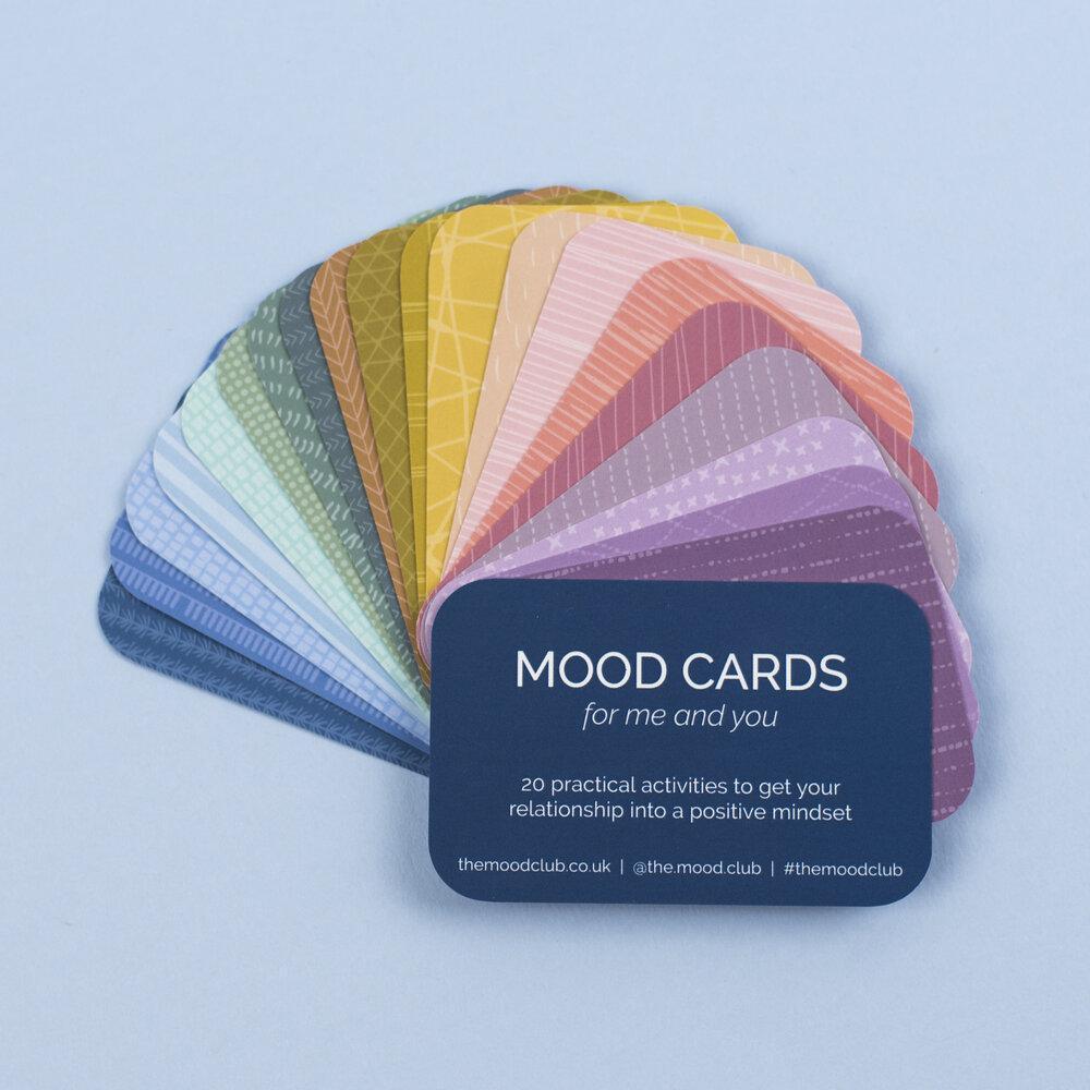 The Mood Cards for Me and You - add to your gift box at Out of the Box Gifts