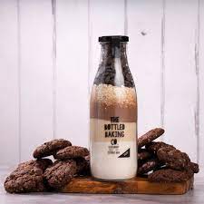 Double Choc Chip Vegan Cookie Baking Mix in a Bottle - Buy from Out of the Box Gifts