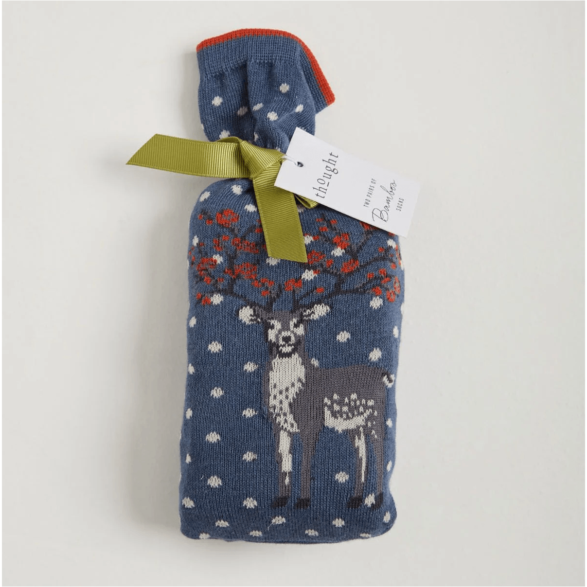 Bamboo Christmas Socks Gift Set - add to your gift box at Out of the Box Gifts