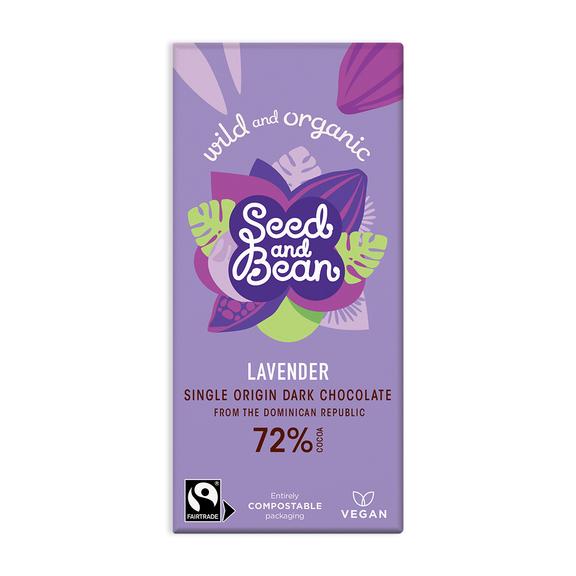Lavender Vegan Chocolate Buy at Out of the Box Gifts