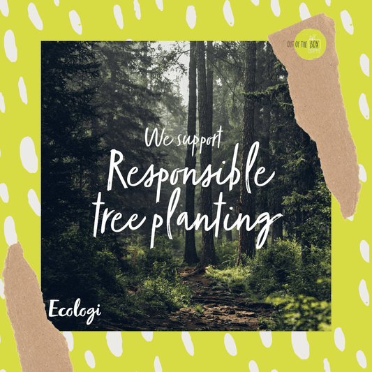 Planting trees with Ecologi - Out of the Box Gifts