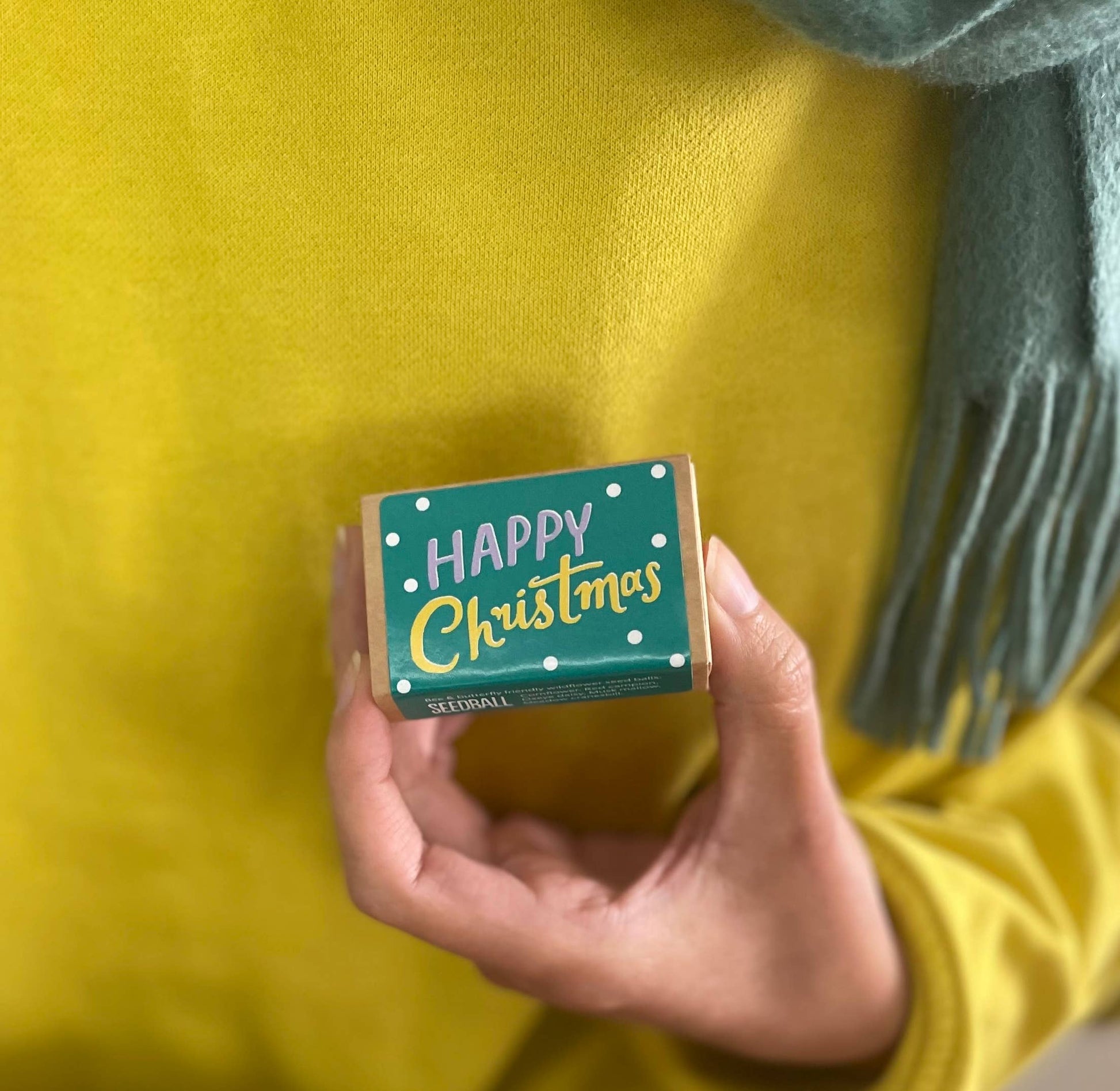 Happy Christmas Seed Boxes - add to your gift box at Out of the Box Gifts