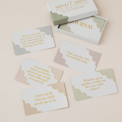 Mind Cards: New Mum Edition | Self care gift for new moms