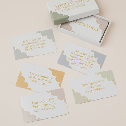 Mind Cards: New Parent Edition | Self care for Mum & Dad