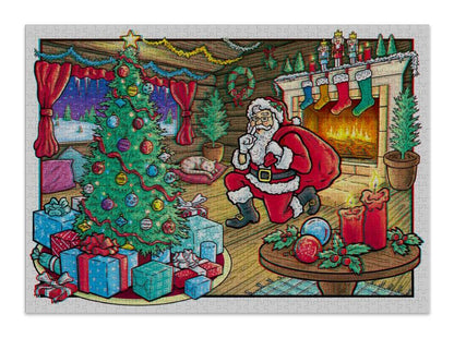 Christmas 3D 1000 Piece Jigsaw Puzzle - add to your gift box at Out of the Box Gifts