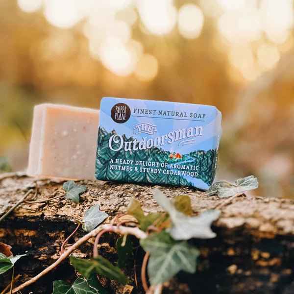 The Outdoorsman Natural Plant - based Soap - add to your gift box at Out of the Box Gifts
