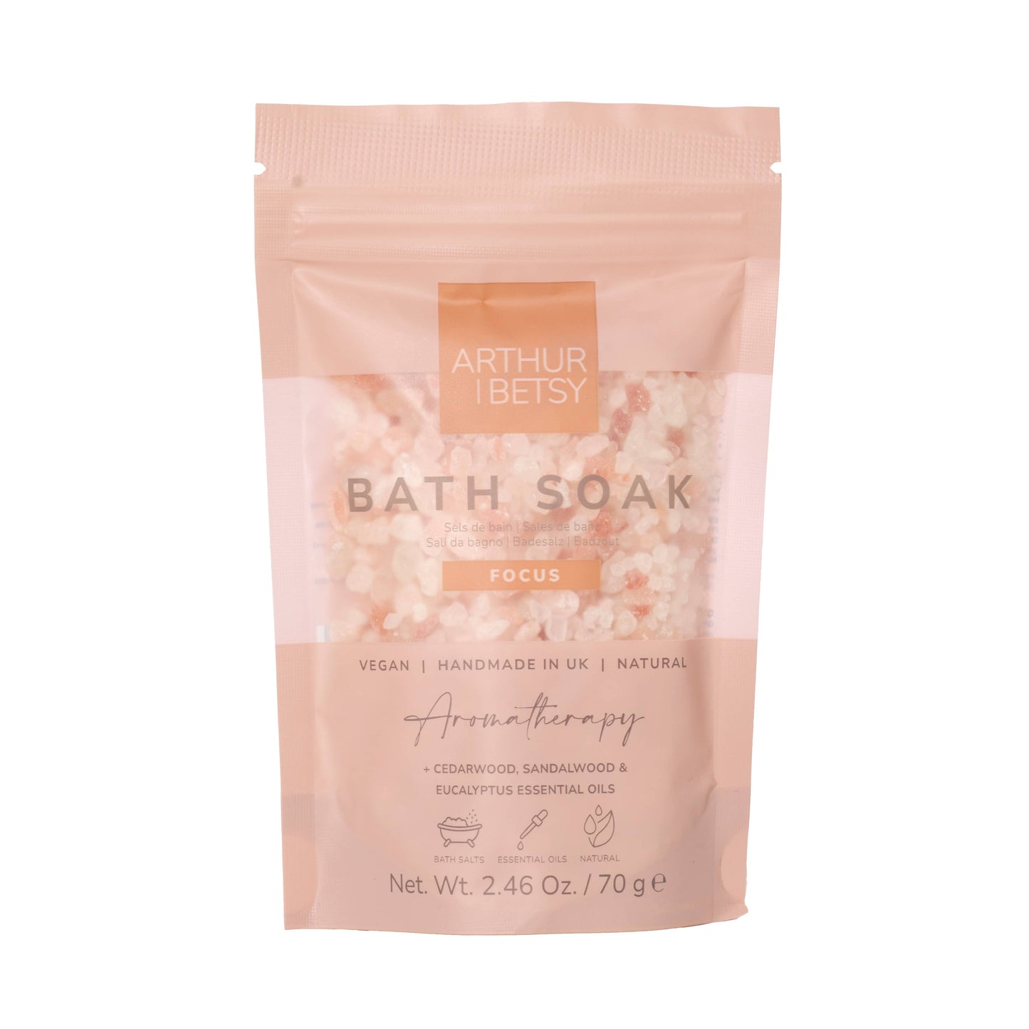 Aromatherapy Bath soak pouch Bath salts: Restore