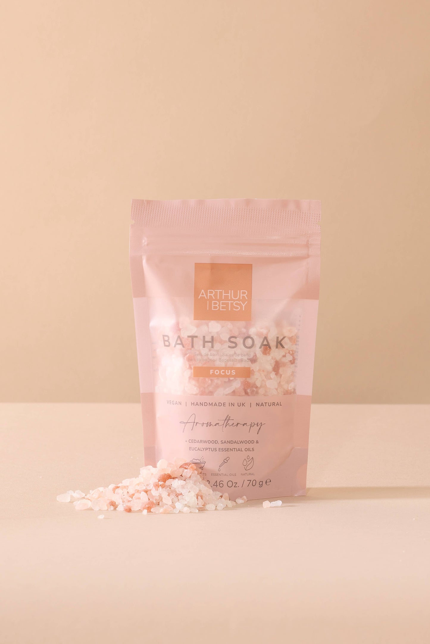Aromatherapy Bath soak pouch Bath salts: Restore