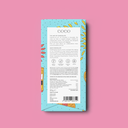 Colombian Dark Chocolate Bar 61% - add to your gift box at Out of the Box Gifts