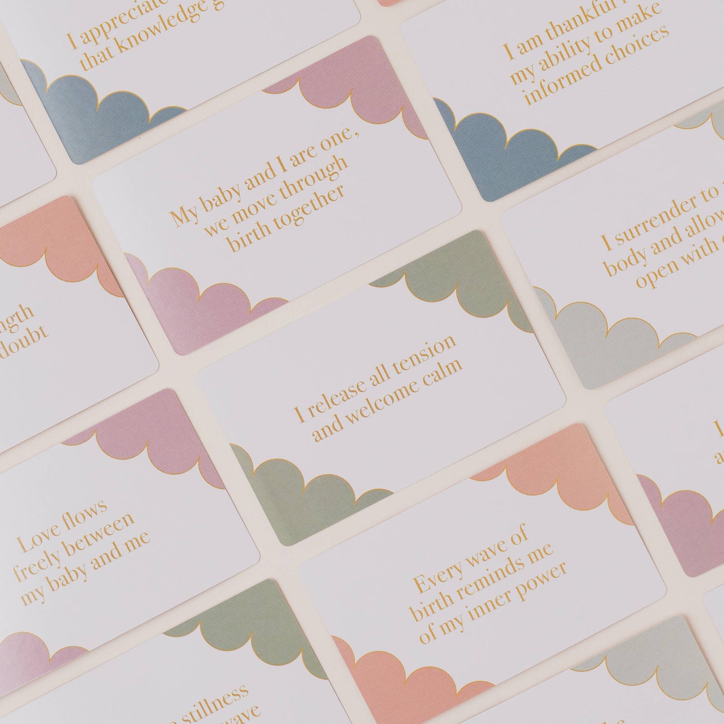 Mind Cards: Affirmations for Birth | Pregnancy Support