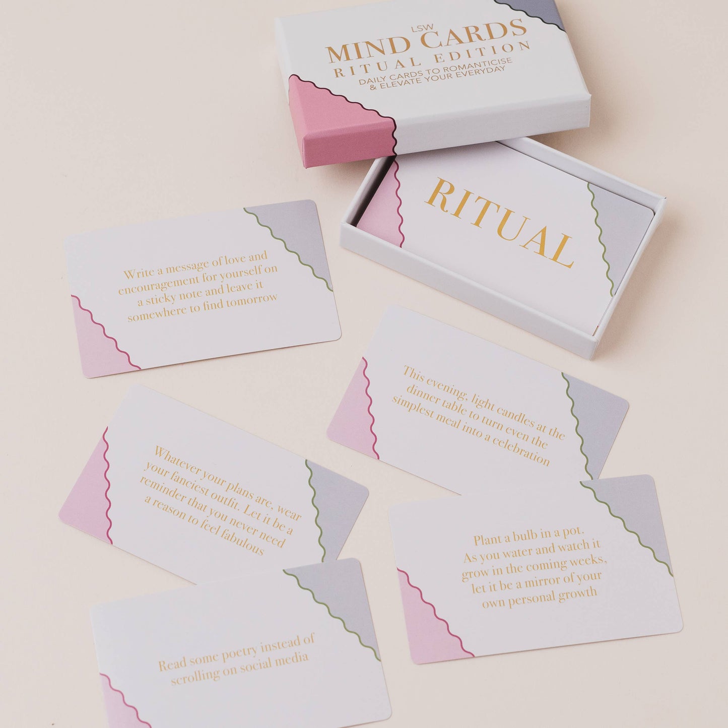 Mind Cards: Ritual Edition | Self Care, Ritual Aid, Wellness
