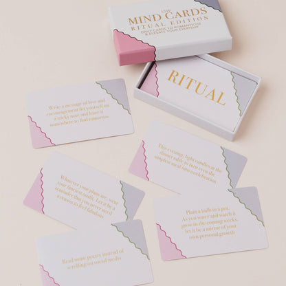 Mind Cards: Ritual Edition | Self Care, Ritual Aid, Wellness