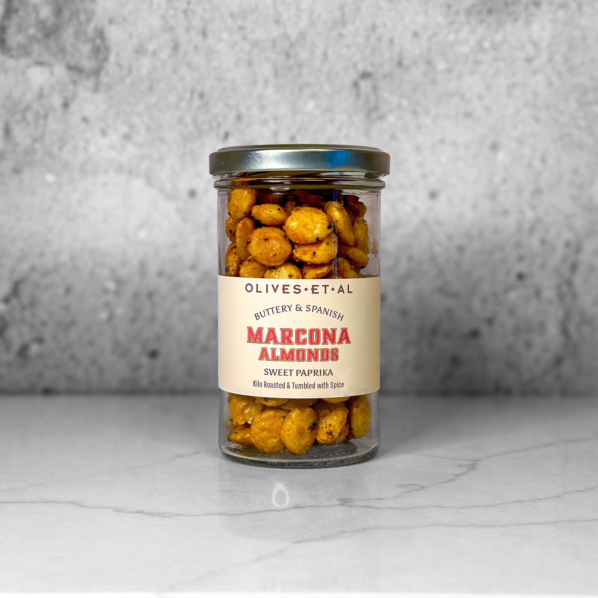 Sweet Paprika Marcona Almonds - add to your gift box at Out of the Box Gifts