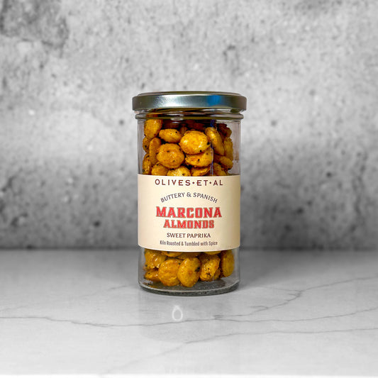 Sweet Paprika Marcona Almonds - add to your gift box at Out of the Box Gifts