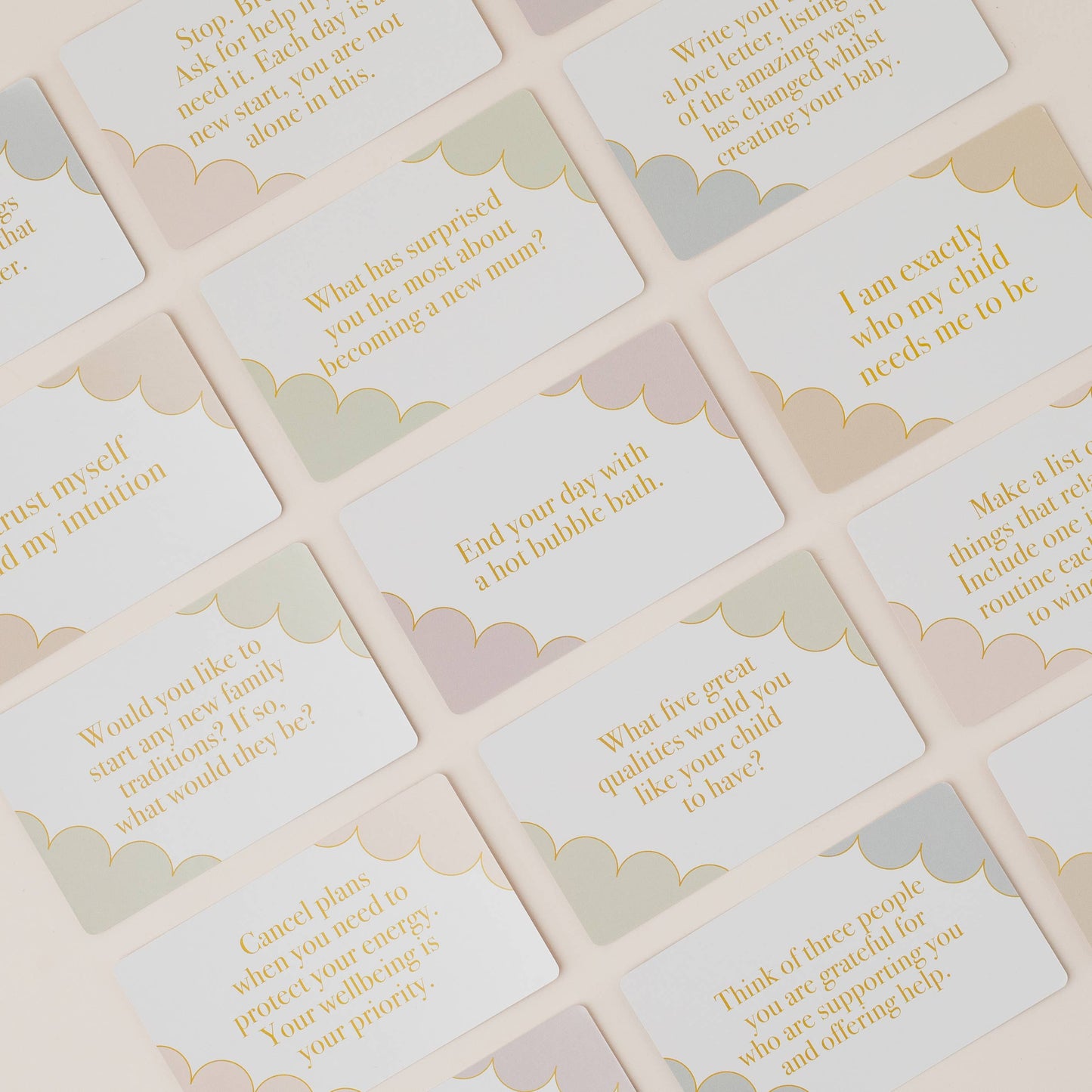 Mind Cards: New Mum Edition | Self care gift for new moms