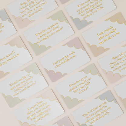 Mind Cards: New Mum Edition | Self care gift for new moms