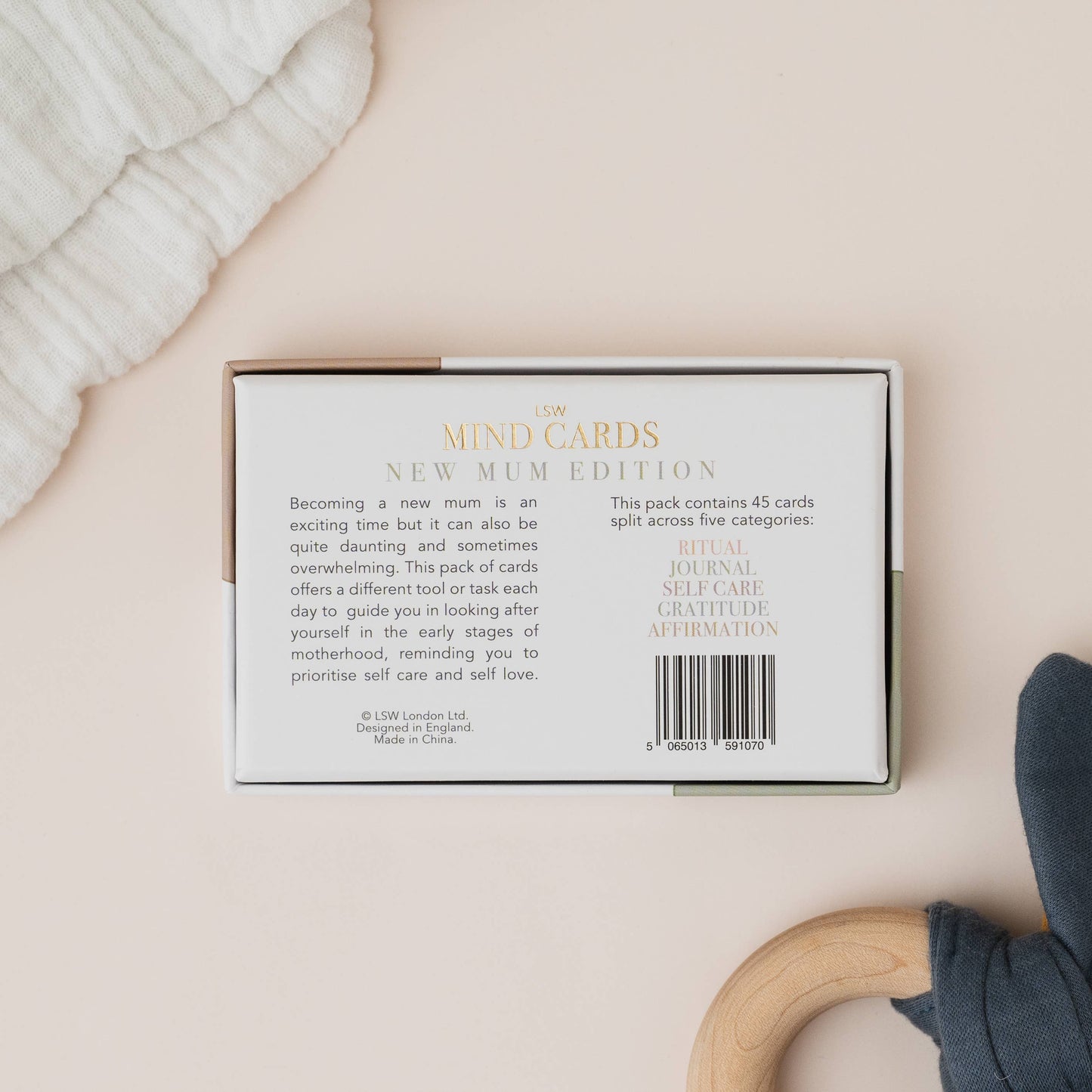 Mind Cards: New Mum Edition | Self care gift for new moms