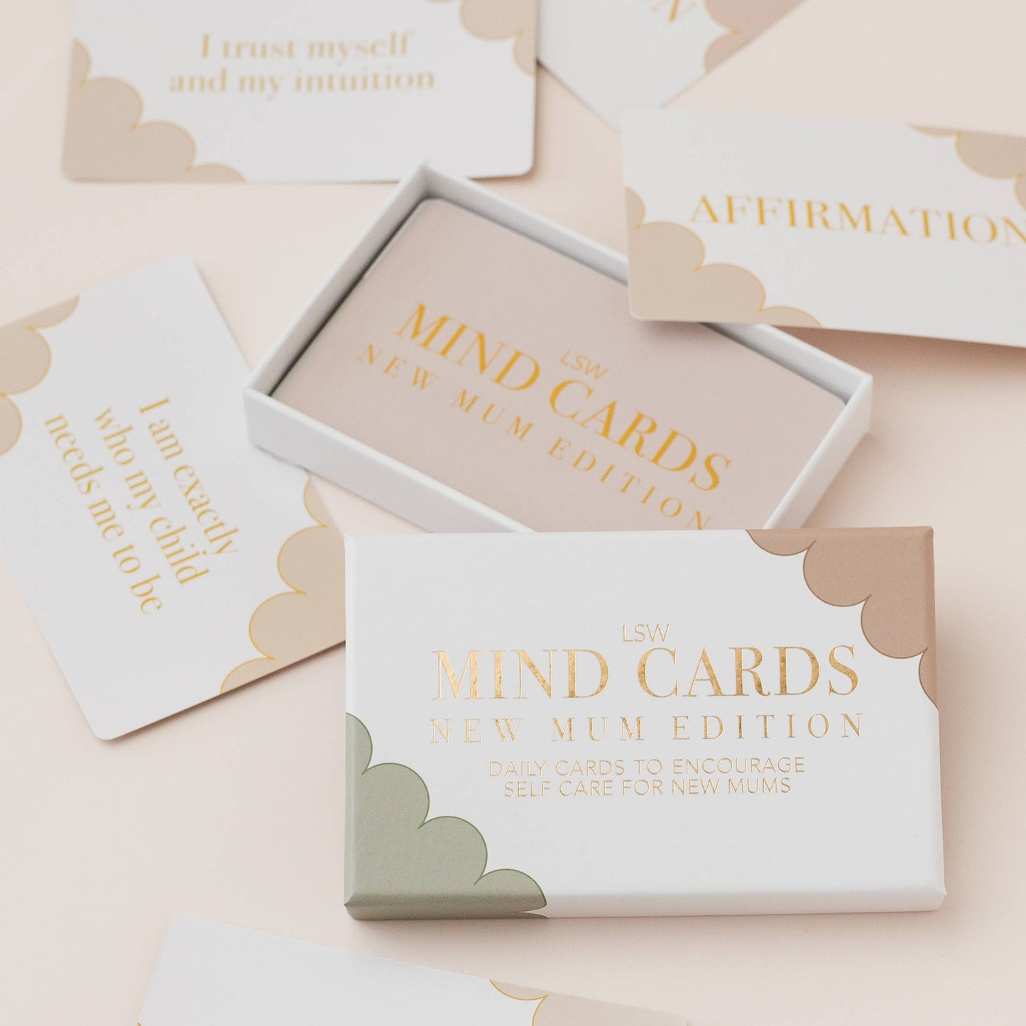Mind Cards: New Mum Edition | Self care gift for new moms